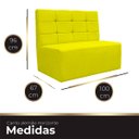 Ver imagem 5 de Canto Alemão Confortável para Apartamento Cozinha e Restaurantes Suede