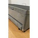 Ver imagem 7 de Cama Box Baú Solteiro com Auxiliar (Bicama) + Colchão Solteiro Espuma D20 12cm | Kit Completo com Ca