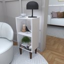 Ver imagem 4 de Mesa de Apoio Lateral/estante com Prateleira