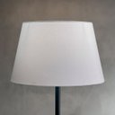Ver imagem 5 de Luminária de Chão Piso Abajur Alumínio Altura 1,6m Cúpula Cônica Grande Ref 78 Preto Cup Branco