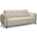Ver imagem 7 de Poltrona Namoradeira 2 Lugares 152cm Pés Industrial Arav K01 Linho Bege - Lyam Decor