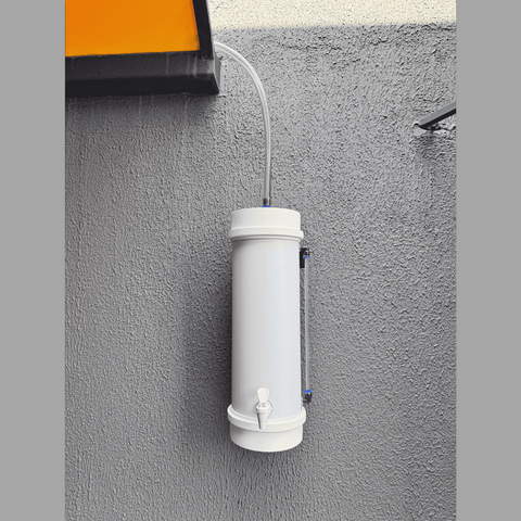 Dreno Ecológico para Ar Condicionado 8l Compacto 50cm Branco.