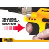 Furadeira Parafusadeira Impacto 21v 2 Baterias + Kit 300 Pçs - 3