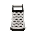 Ver imagem 5 de Ralador Inox 4 Faces com Pote Medidor Kitchenaid Cor:preto Preto