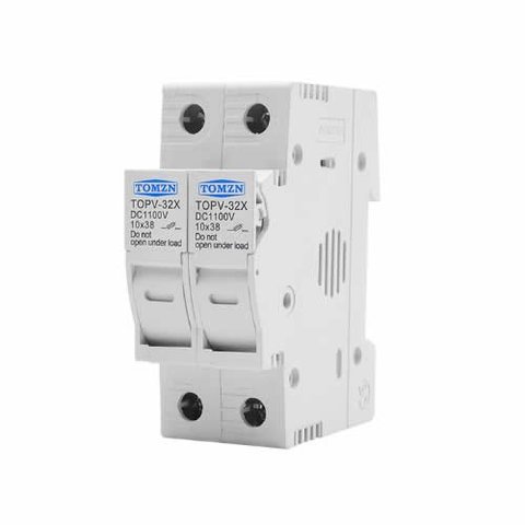 Seccionadora Fusível P/ Energia Solar 1100VDC Dupla - Tomzn