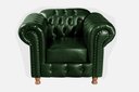 Ver imagem 7 de Conjunto Sofá 2 Lugares e Poltrona Luis Xv Chesterfield Vintage Verde