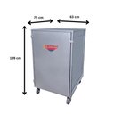 Ver imagem 5 de Armário de Crescimento Cefaz 10 Esteiras Cinza Armc-001