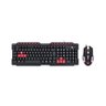 Kit Teclado e Mouse Gamer Grifo - Mouse 2400 Dpi Cabo Usb 1.8 Metros Led Vermelho - Vgc-01v - 5