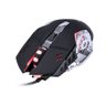 Kit Teclado e Mouse Gamer Grifo - Mouse 2400 Dpi Cabo Usb 1.8 Metros Led Vermelho - Vgc-01v - 9