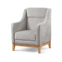 Ver imagem 4 de Poltrona Encosto Alto Linho Áquila