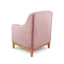 Ver imagem 6 de Poltrona Encosto Alto Veludo Áquila