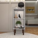 Ver imagem 6 de Mesa de Apoio Lateral/estante com Prateleira