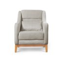 Ver imagem 2 de Poltrona Encosto Alto Bouclé Áquila