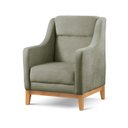Ver imagem 4 de Poltrona Encosto Alto Bouclé Áquila Verde