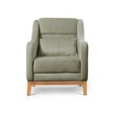 Ver imagem 2 de Poltrona Encosto Alto Bouclé Áquila