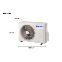 Ar Condicionado Split Inverter Samsung Windfree Ai 24000 Btus Quente-frio 220v Ar24dxfaawkxaz - 6
