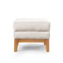 Ver imagem 2 de Puff Retangular para Sala Áquila Linho