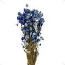 Buque Flor de Margarida Azul Rodante Arranjo Floral Decor - 4