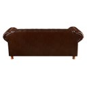 Ver imagem 6 de Sofá Chesterfield 3 Lugares Luís Xv Retrô - Coríssimo Café