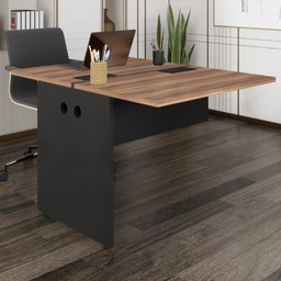 Lateral de Plataforma Dupla Acoplar Pé Painel 90x120cm Espresso Móveis - 2