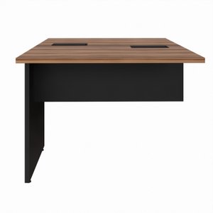 Lateral de Plataforma Dupla Acoplar Pé Painel 90x120cm Espresso Móveis