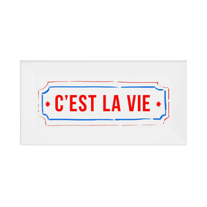 Azulejo Decorativo - C'est La Vie - Casa Toco