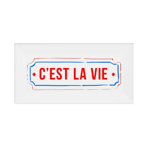 Azulejo Decorativo - C'est La Vie - Casa Toco