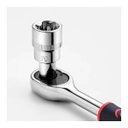 Ver imagem 4 de Kit Chave Soquete Canhão Catraca 13 Peças Jogo Chave 1/4