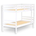 Ver imagem 2 de Beliche Solteiro Eco Madeira Maciça Branco Mobilistore