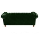 Ver imagem 2 de Sofá Chesterfield Luís Xv 3 Lugares Retrô Decoração