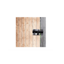 Ver imagem 2 de TRINCO FECHO FERROLHO 2 POL 50MM PORTA PORTAO ALUMINIO PRETO