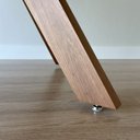 Ver imagem 5 de Mesa de Jantar Oval Mai - Tampo de Mdf Bp 15mm de 160 X 90cm Base em Madeira Maciça Eucalipto