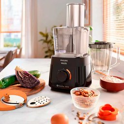 Multiprocessador Walita PowerChop 2 Velocidades 750W com Liquidificador 127v - 4