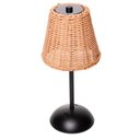 Ver imagem 2 de Luminária de Mesa LED 3 Tons USB Lagoon 11 x 30 cm Preta Wolff