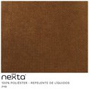 Ver imagem 4 de Poltrona de Amamentação Giro Balanço Ayra com Puff Linho Aveludado Terracota - Nexta Casa