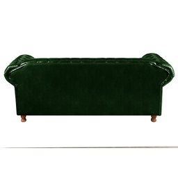 Conjunto de Sofá 3 Lugares e 2 Poltronas Chesterfield Luís Xv - 4