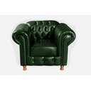Ver imagem 6 de Conjunto de Sofá 3 Lugares e 2 Poltronas Chesterfield Luís Xv Verde
