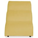 Ver mais imagens de Escada Pet 46cm Estofada para Cachorro Nuvem R01 Veludo Amarelo - Annie Decor