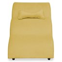 Ver imagem 5 de Escada Pet 46cm Estofada para Cachorro Nuvem R01 Veludo Amarelo - Annie Decor
