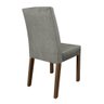 Conjunto Sala de Jantar Mesa Tampo de Madeira 4 Cadeiras Rustic/cinza/silver Keila Madesa - 8