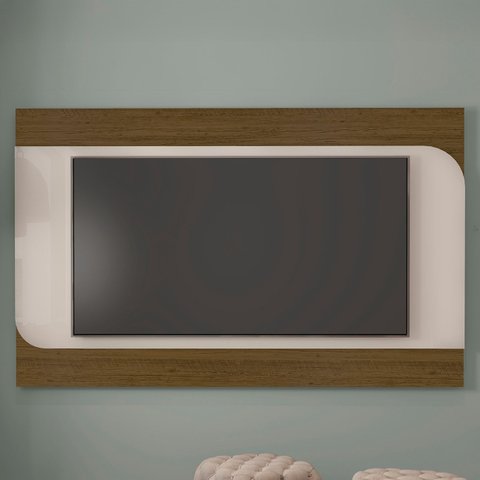 Painel Tv 86 Pol 220cm Suspenso Reno Pinho/off White A09 - Mpozenato