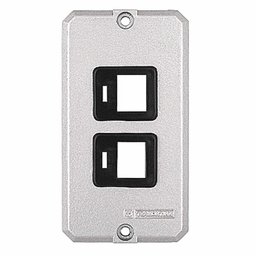 Tampa para Condulete 1-2" e 3-4" com 2 Postos com Suporte para Rj Tramontina - 1