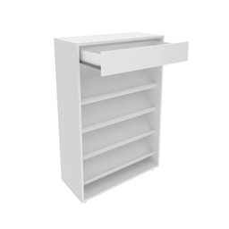 Sapateira Multiuso com Gaveta Tecnomobili Branca - Sa3404 - 3