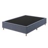 Base de Cama Box Casal Lunare Rustico Azul - Vian - 1