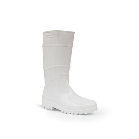 Bota Pvc Cano Longo Branca nº 35 - Workflex, Opção: Branco(a), Tamanho: 35