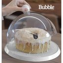 Ver imagem 2 de Kit 3 Cúpulas 25cm Brancas Bubble Crippa Porta Bolo Tortas Doces Confeitaria Padaria