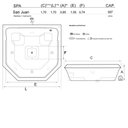 Ver imagem 2 de Spa Quadrado San Juan com Hidro em Acrílico