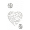 Ver imagem 3 de Escultura de Parede Árvore da Vida Coração Mdf Vazado Decoração Sala Quarto Casal