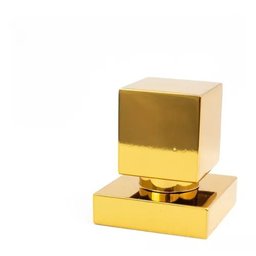 Acabamento para Registro Samer Metais Quadrado 3/4 Padrão Deca Metal Dourado - 3