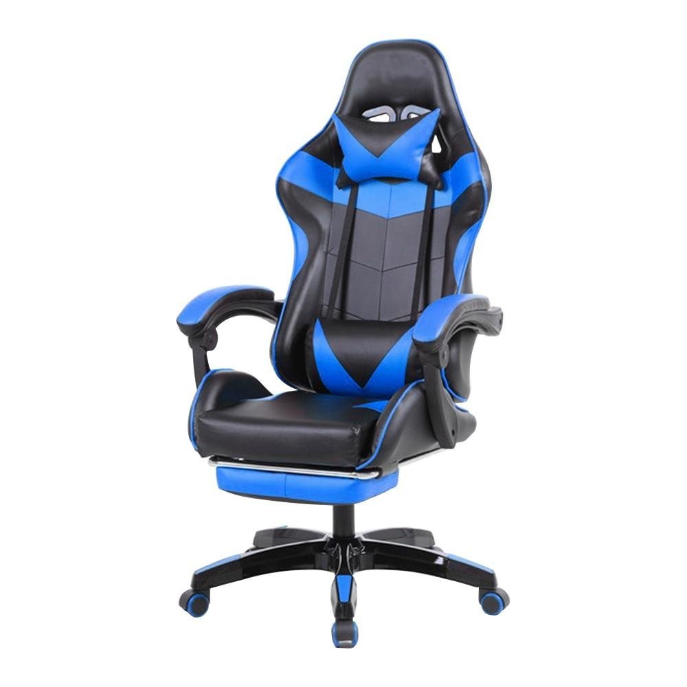 Cadeira Gamer Prizi Canvas - Azul - 3